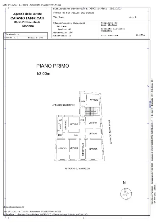 Ufficio - Planimetry 1