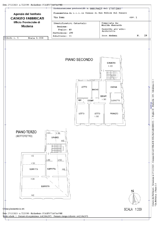 Appartamento - Planimetry 1