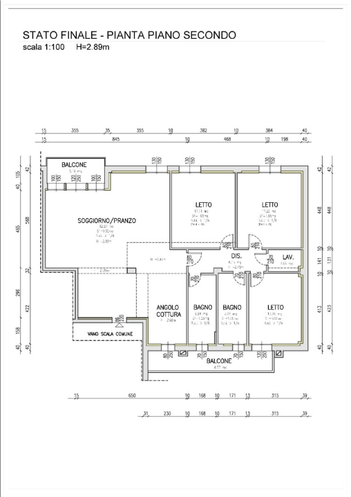 Appartamento - Planimetry 1