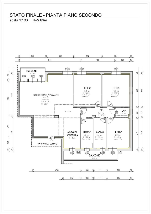 Appartamento - Planimetry 1