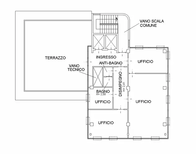Ufficio - Planimetry 1