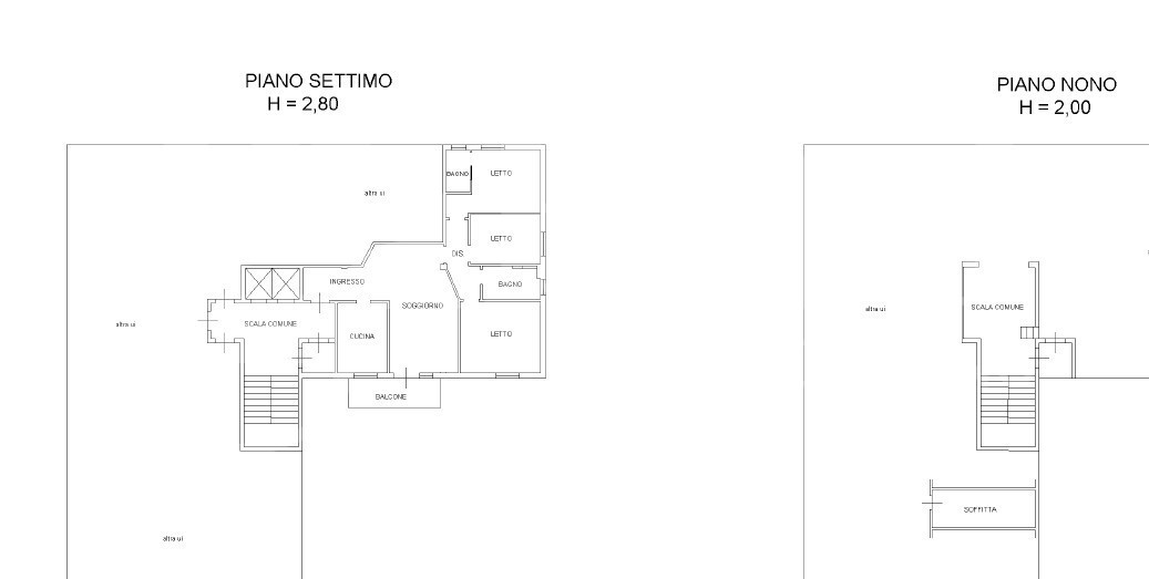 Appartamento - Planimetry 1