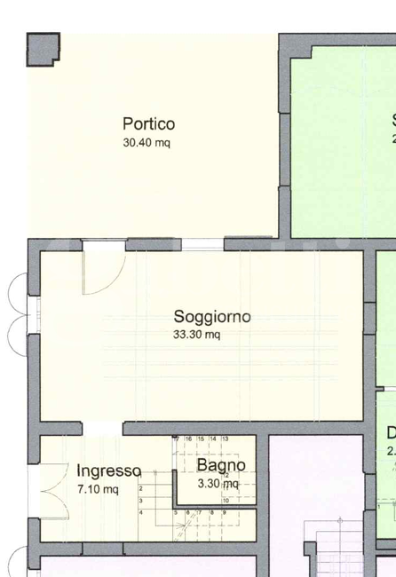 Villa - Planimetry 1