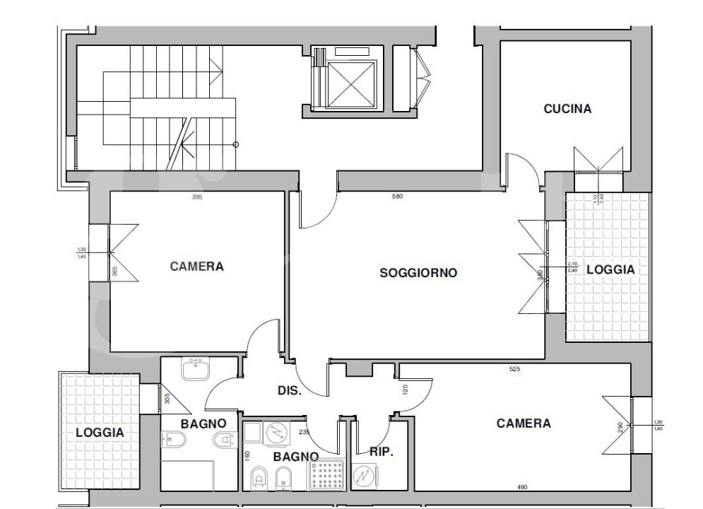Appartamento - Planimetry 1