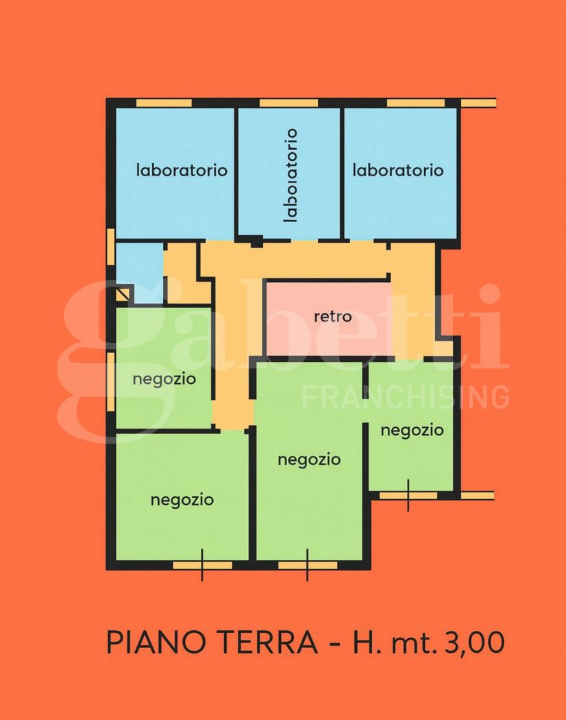 Negozio - Planimetry 1