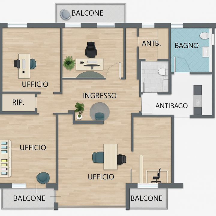 Ufficio - Planimetry 1