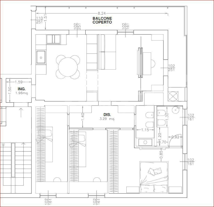 Appartamento - Planimetry 5