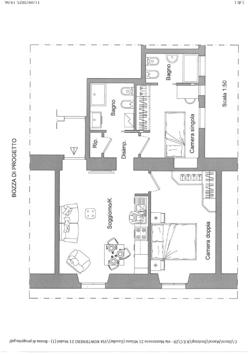 Appartamento - Planimetry 1
