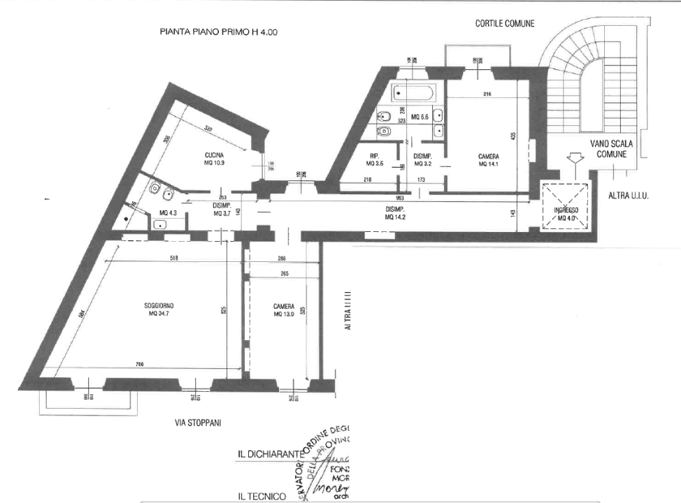Appartamento - Planimetry 1