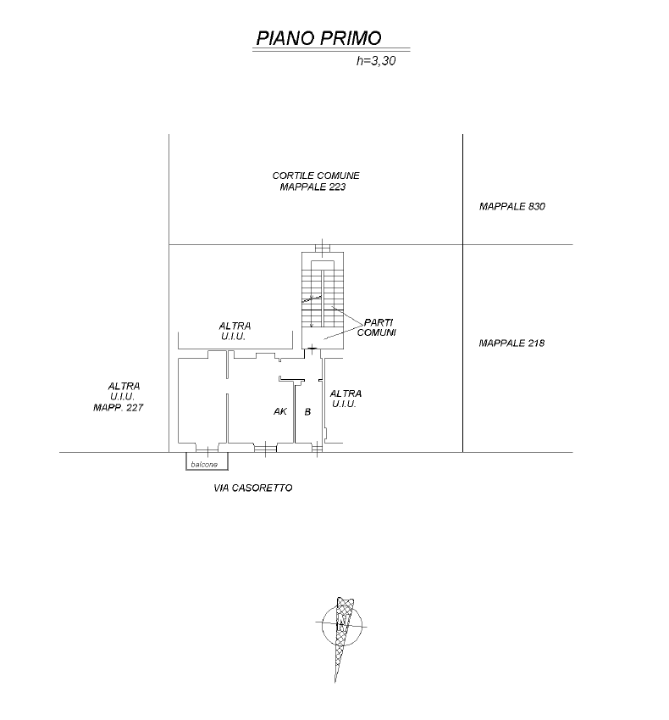 Appartamento - Planimetry 1