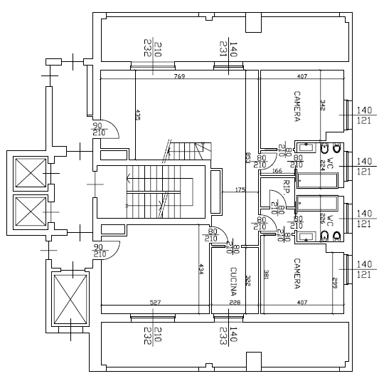 Appartamento - Planimetry 1