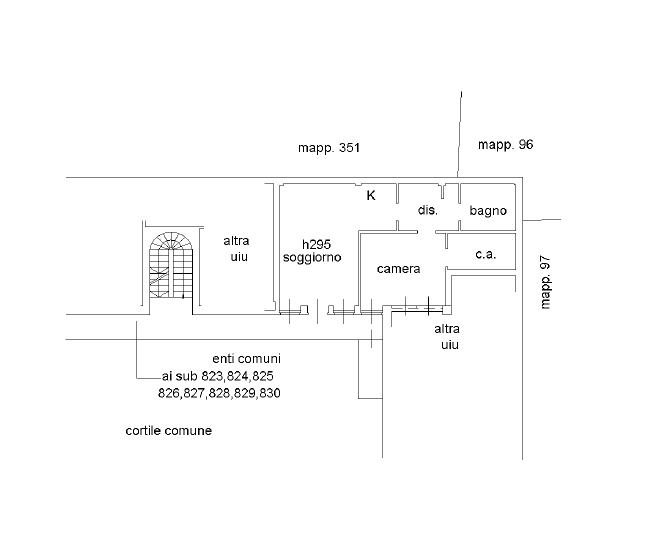 Appartamento - Planimetry 1