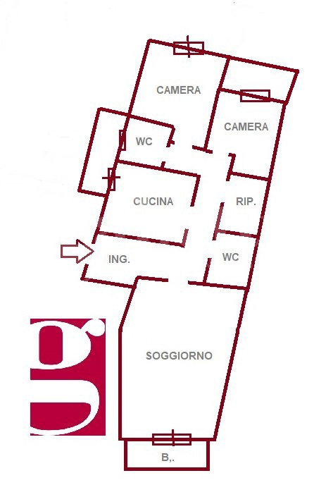 Appartamento - Planimetry 1