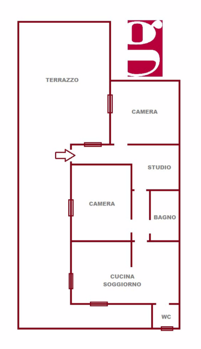 Casa Indipendente - Planimetry 1
