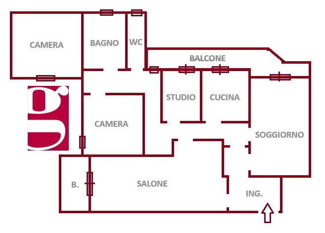 Appartamento - Planimetry 1