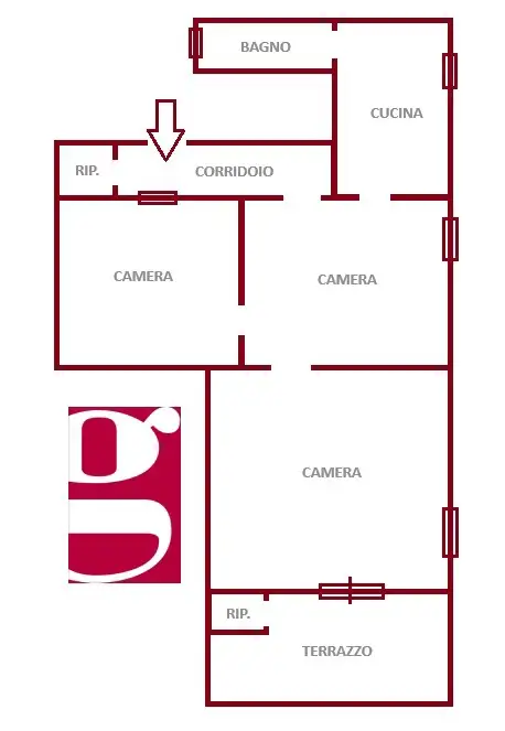 Appartamento - Planimetry 1