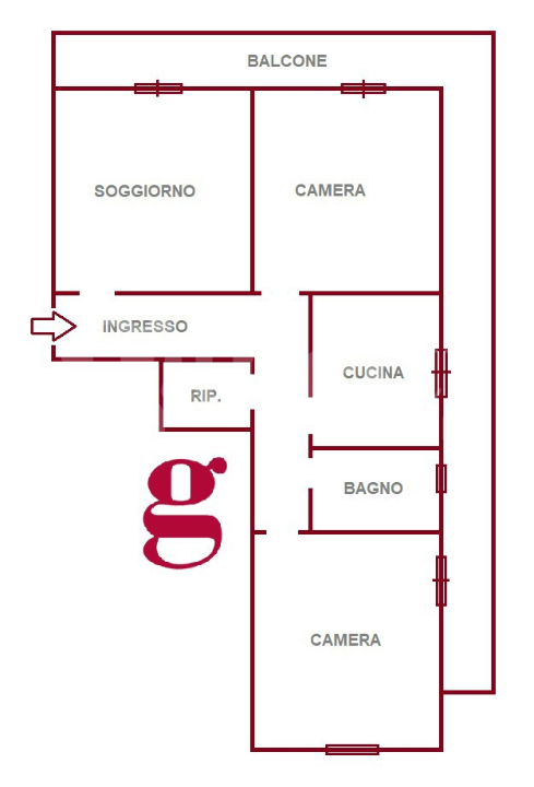 Appartamento - Planimetry 1
