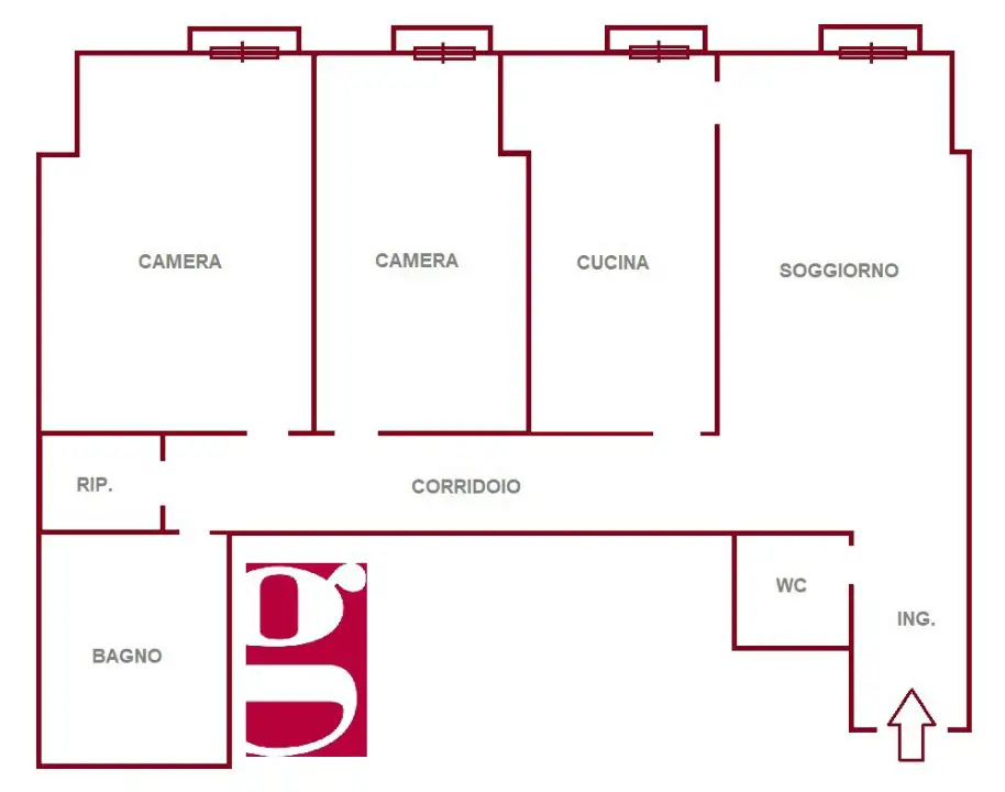 Appartamento - Planimetry 1