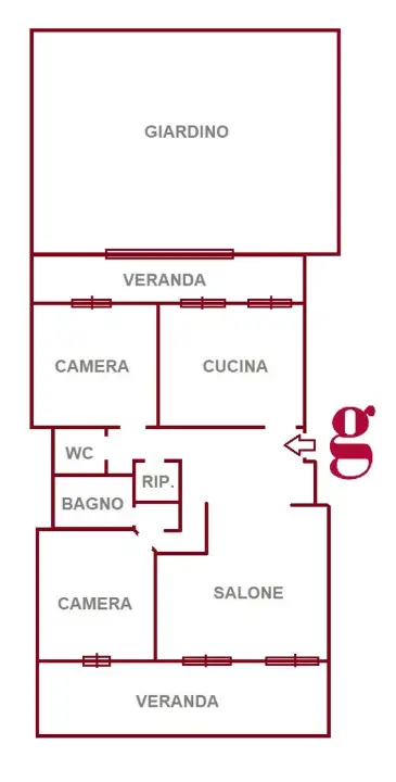 Appartamento - Planimetry 1