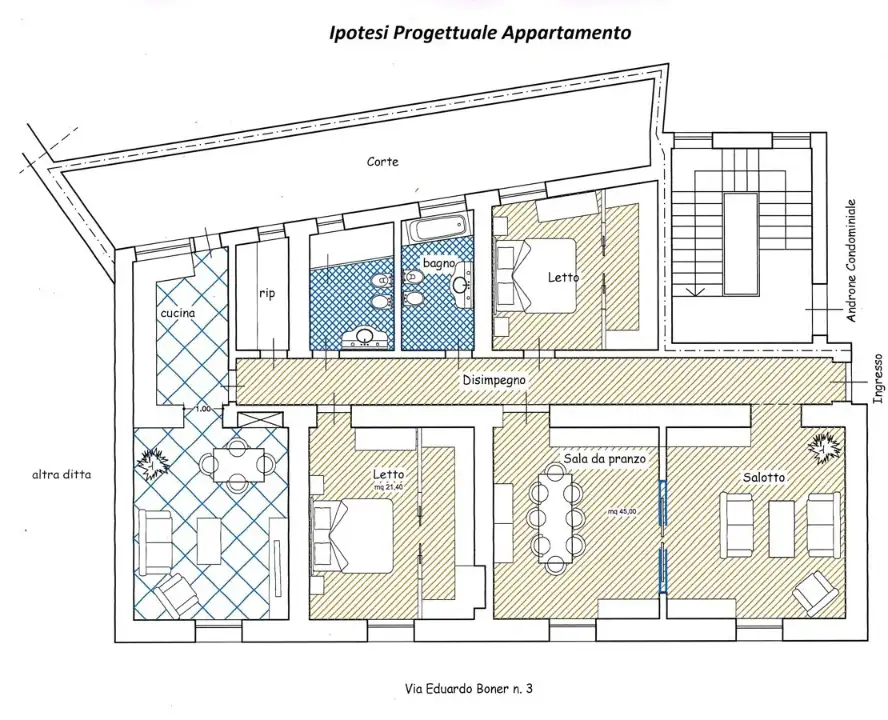 Appartamento - Planimetry 3