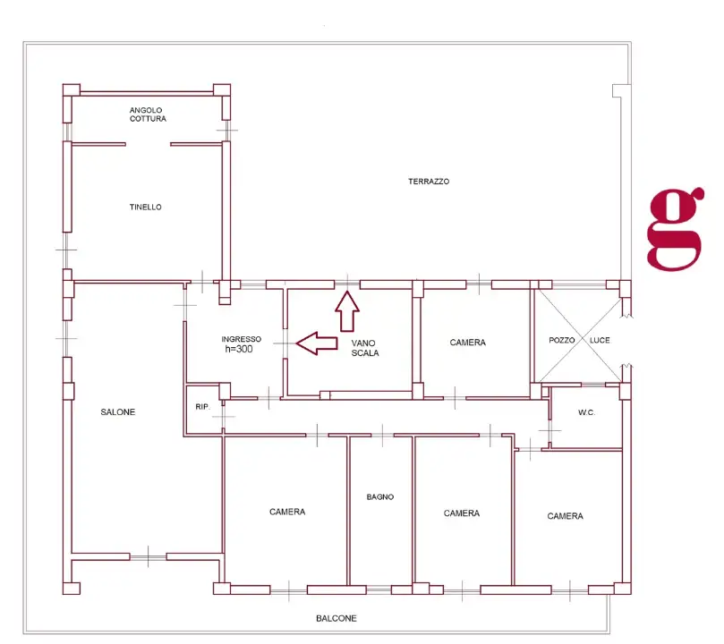 Appartamento - Planimetry 1