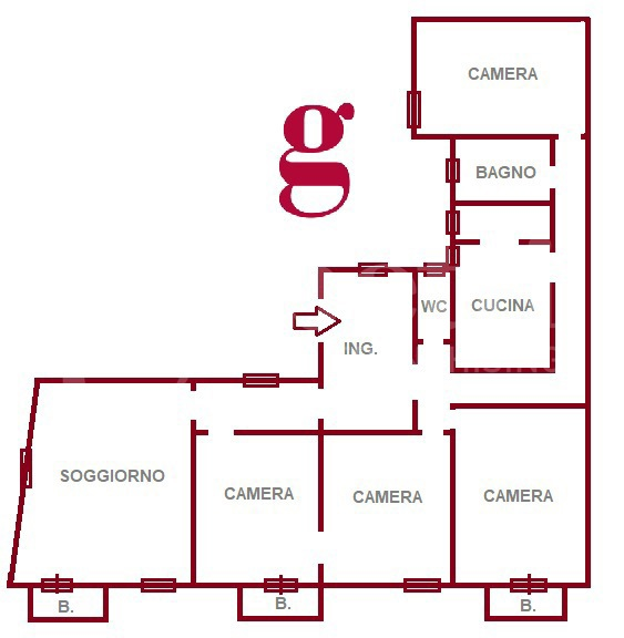 Appartamento - Planimetry 1