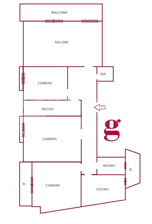 Appartamento - Planimetry 1