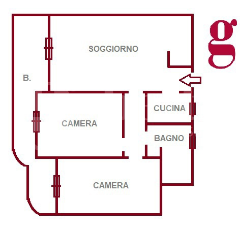 Appartamento - Planimetry 1