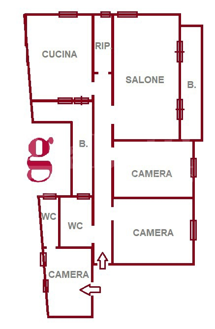 Appartamento - Planimetry 1