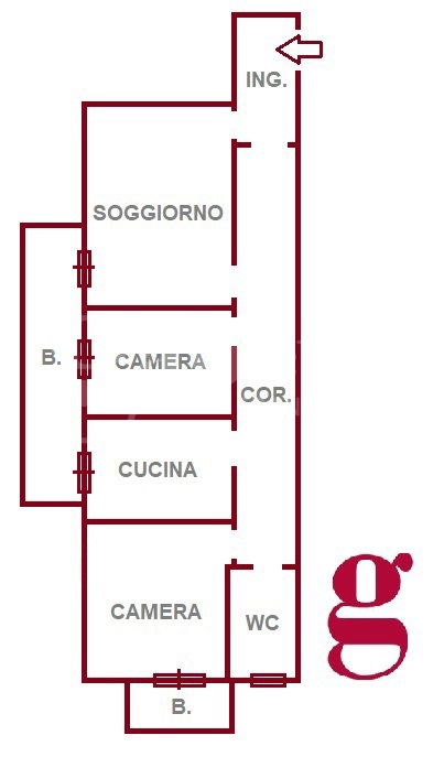 Appartamento - Planimetry 1