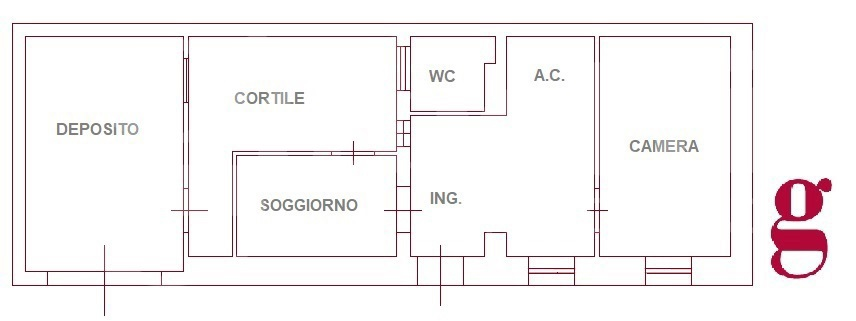 Casa Indipendente - Planimetry 1
