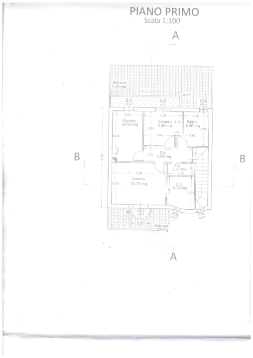 Villa - Planimetry 1