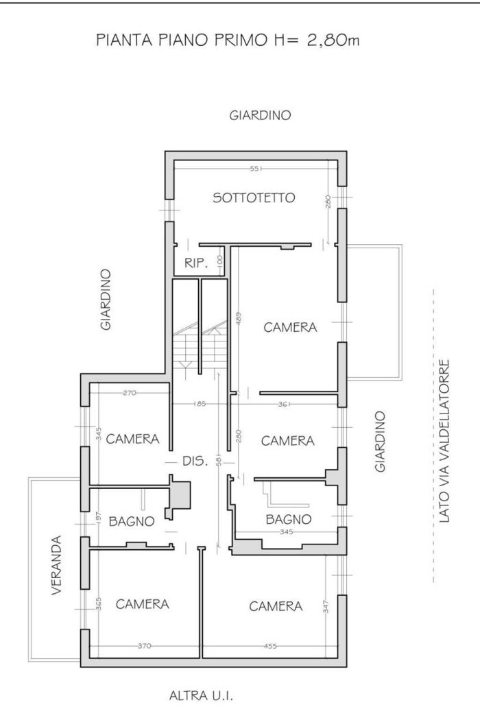 Casa Indipendente - Planimetry 2