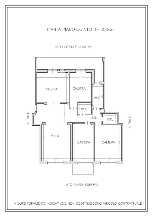Appartamento - Planimetry 1