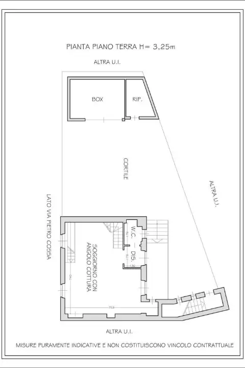 Casa Indipendente - Planimetry 1
