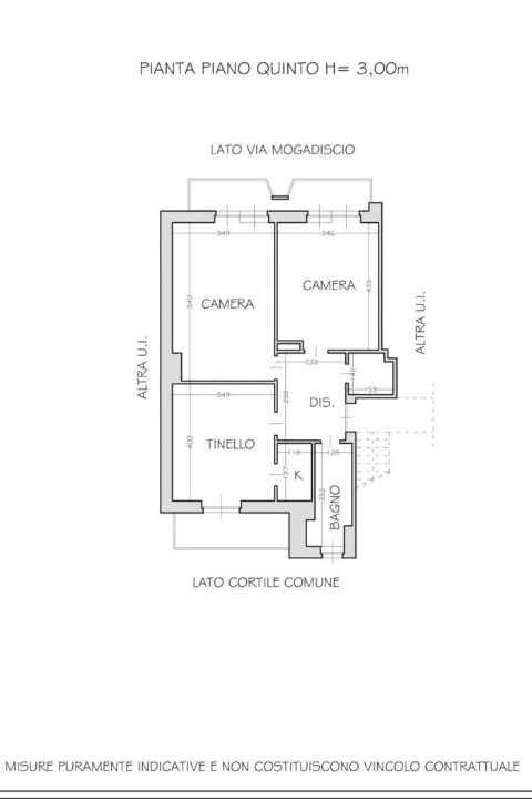 Appartamento - Planimetry 1