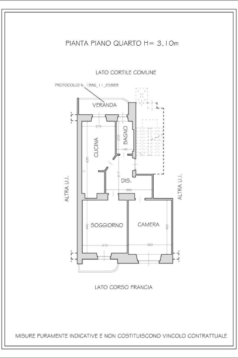 Appartamento - Planimetry 1