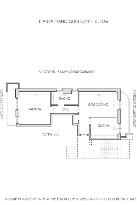 Appartamento - Planimetry 1