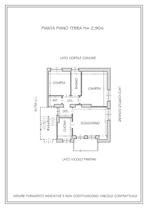 Appartamento - Planimetry 1
