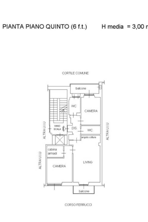 Appartamento - Planimetry 1