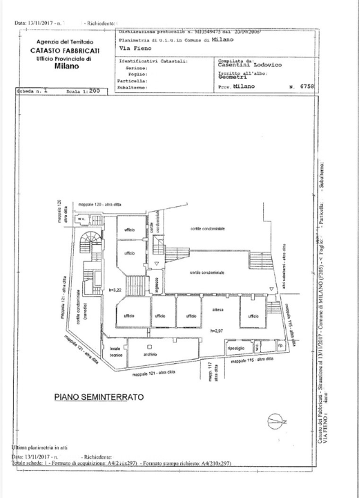Ufficio - Planimetry 1