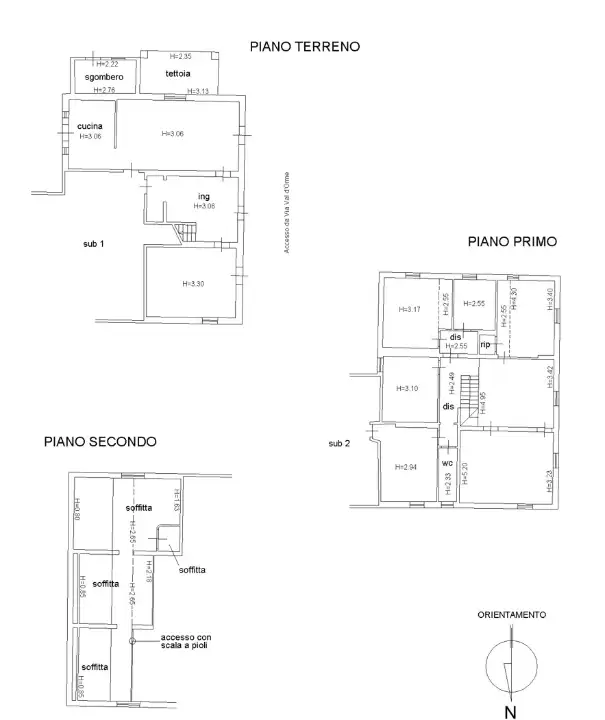 Appartamento - Planimetry 1