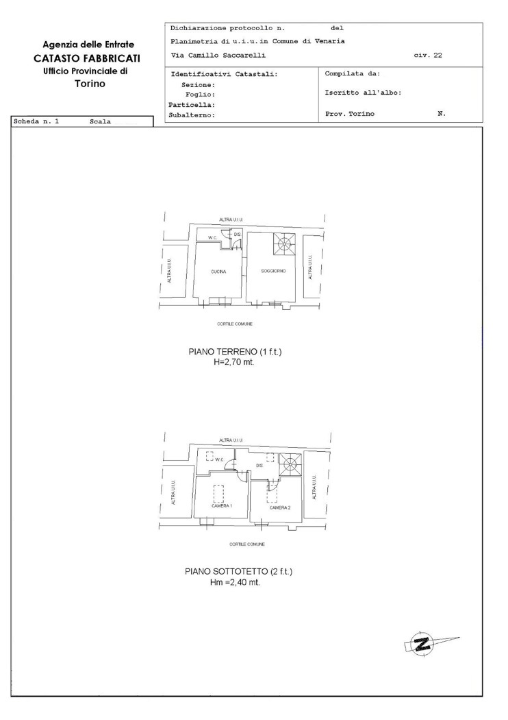 Appartamento - Planimetry 1