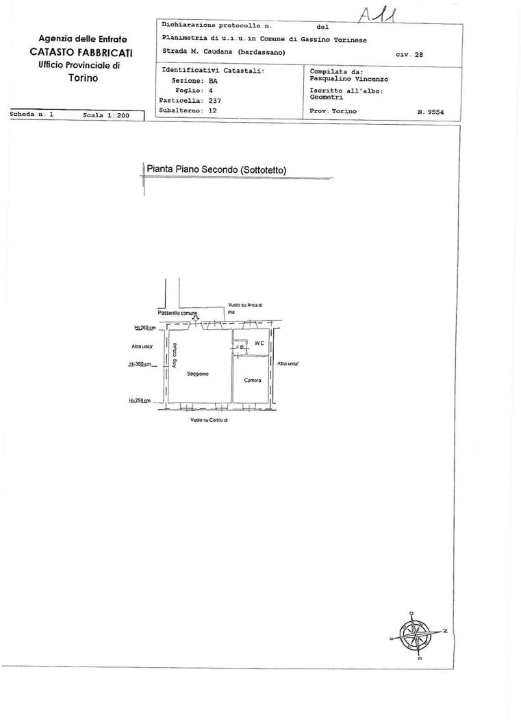 Appartamento - Planimetry 1