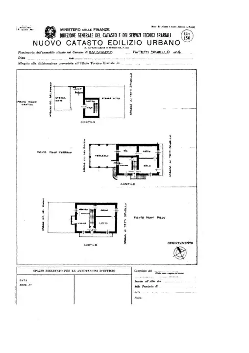 Casa Indipendente - Planimetry 1