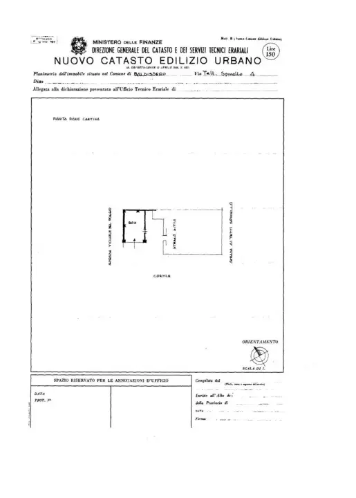 Casa Indipendente - Planimetry 2
