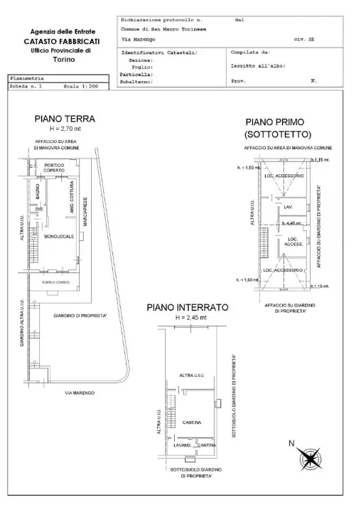Villa - Planimetry 1