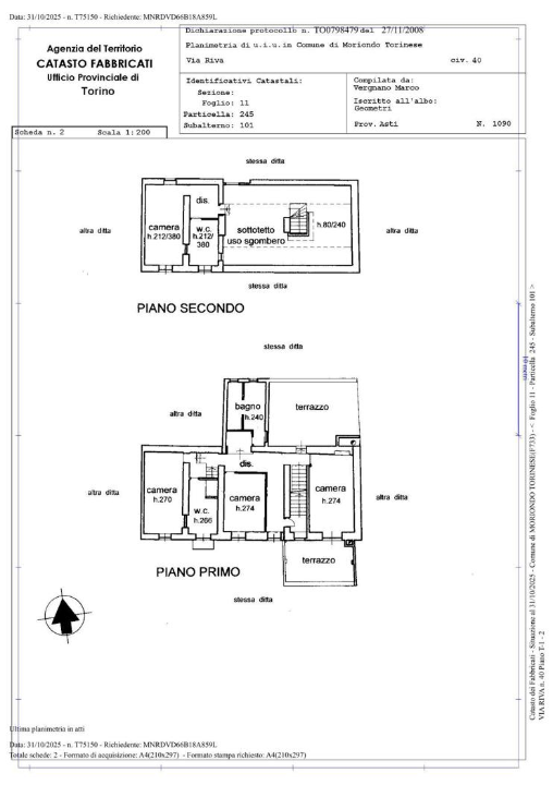 Casa Indipendente - Planimetry 2