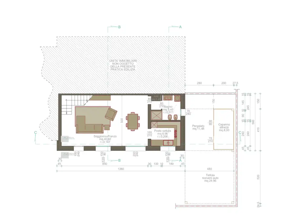 Villa - Planimetry 1