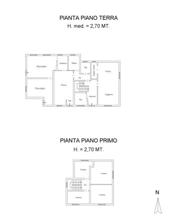 Casa Indipendente - Planimetry 1